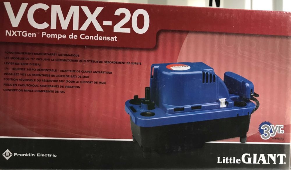 Кондензна помпа Little Giant VCMX-20