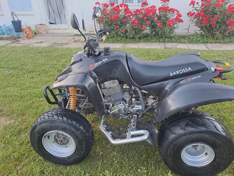 Atv  Barossa 250Cc perfect funcțional, pornire buton  doua pistoane, functoneaza 9 din10, tel 0767 502 026,  Vrancea, Focșani