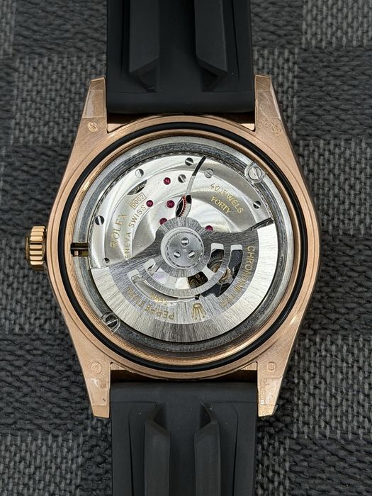 Rolex Sky-Dweller Oysterflex Everose Chocolate