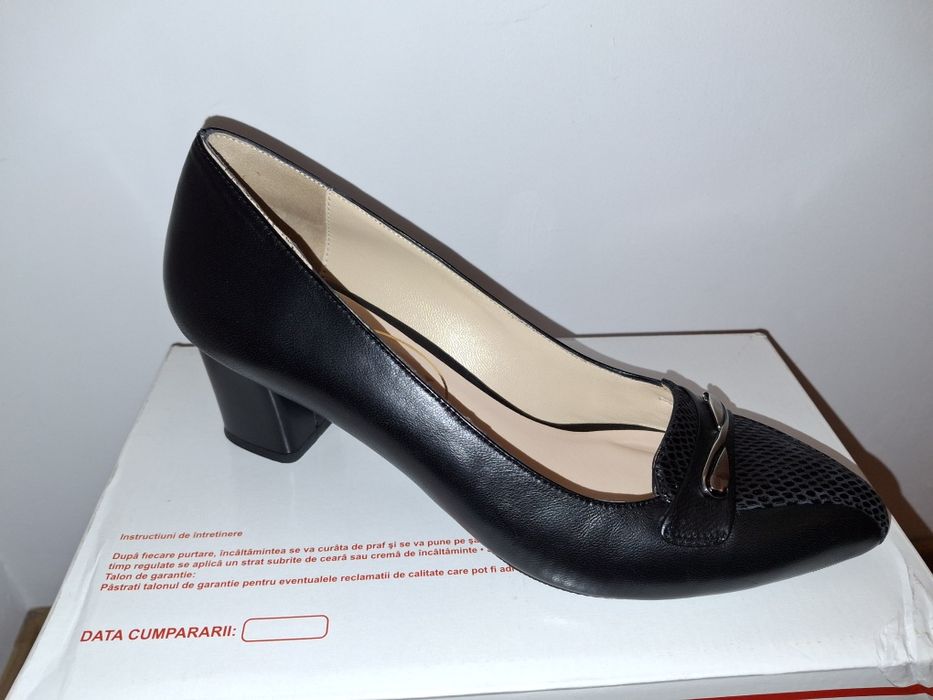Pantofi piele dama 37