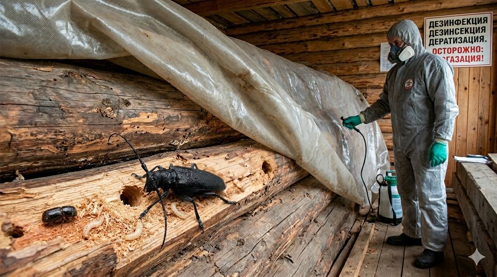 Обработка от короедов