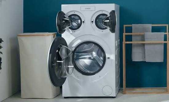 Нова инверторна мултипералня Candy MultiWash MQD 410CBL9-S, 3 барабана, 10+1+1кг