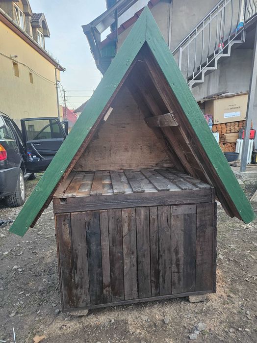 Casuta cusca catel caine talie medie mica negociabil