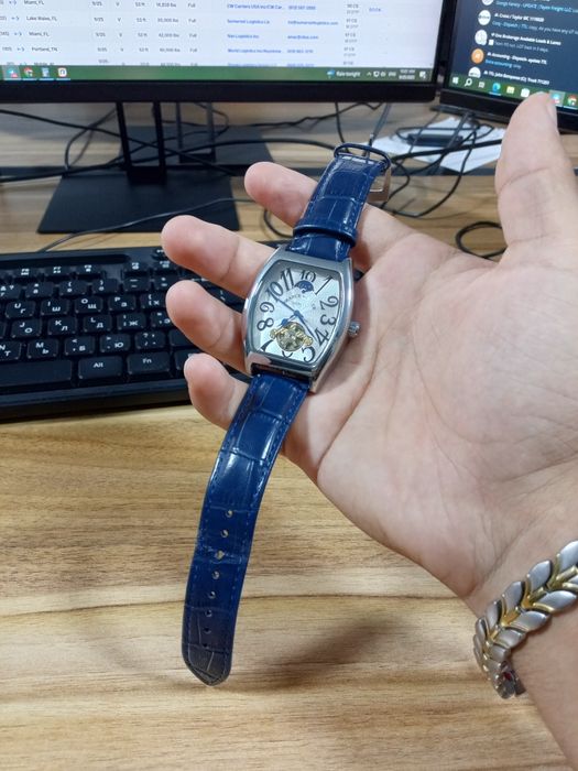 Soat Franck Muller Mexanika sama zavot classic soat Hali yengide