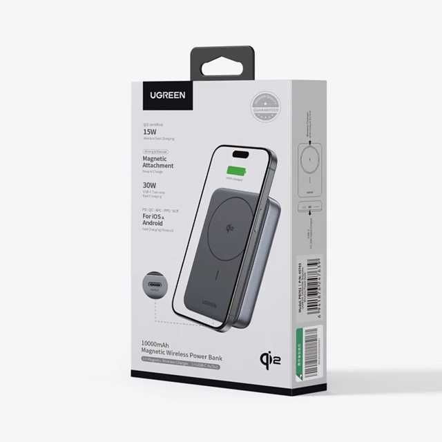 Ugreen Qi2 15W Magnetic PD30W PowerBank 10000mAh MagSafe For iPhone 17