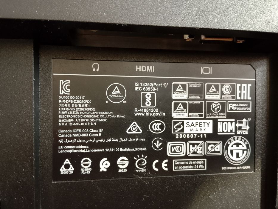 Монитор Lenovo C27-35