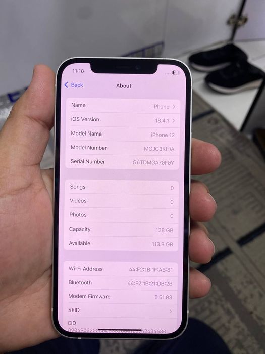 IPhone 12 64Gb battery 83%