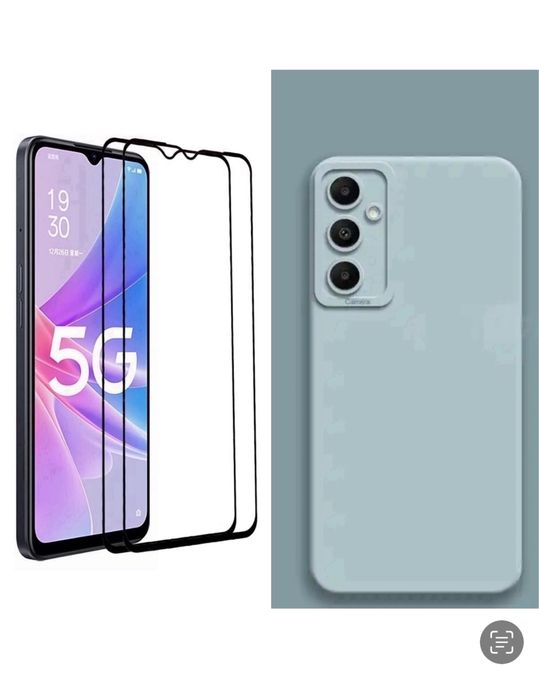 Samsung A22/A23/A25/A15/A24/A26 Husa TPU Catifea Inter + Folie Sticla