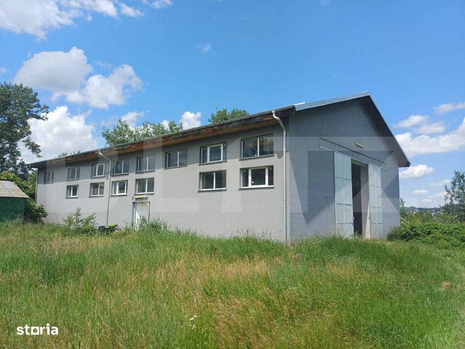 Hala industriala/depozitare, 411 mp, 7 ari teren, zona Burdujeni, Suce