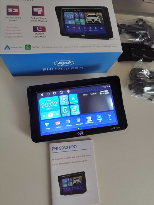 Navigatie PNI androidTIR ,Camion-Harta Full Eu, ADR, Tollcolect