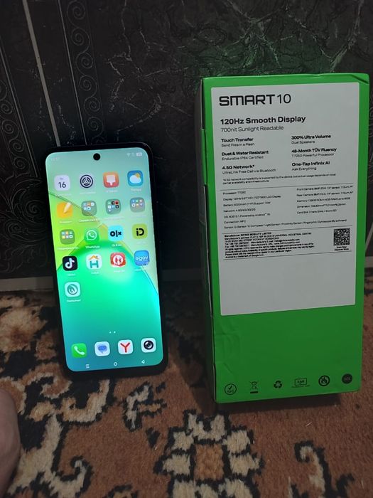 Обмен телефон lnfinix cmart 10