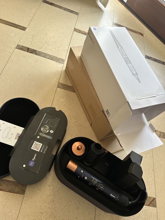 Dyson Airwrap id™ - Straight+Wavy (Prussian blue/Rich copper)