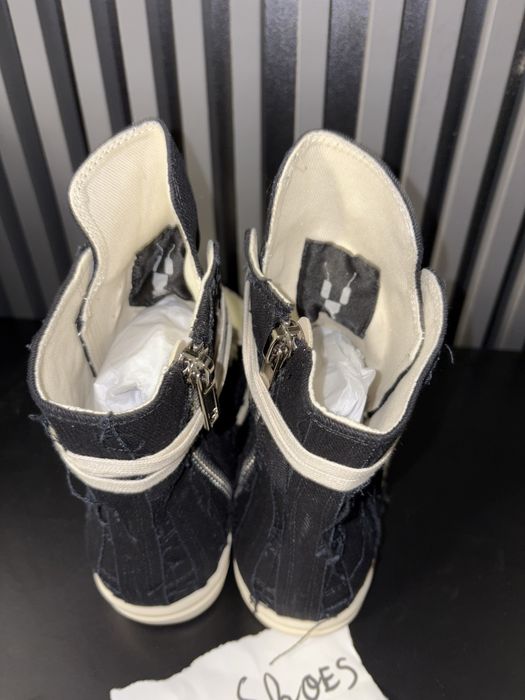 Rick Owens Slashed Denim