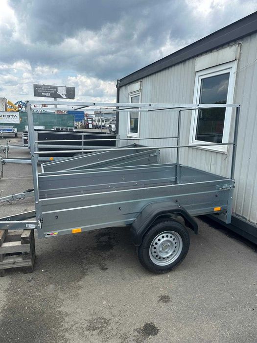 Remorca STEMA 750 kg! GRATUIT: Coveltir&Prelata, CIV RAR si Numar ROSU