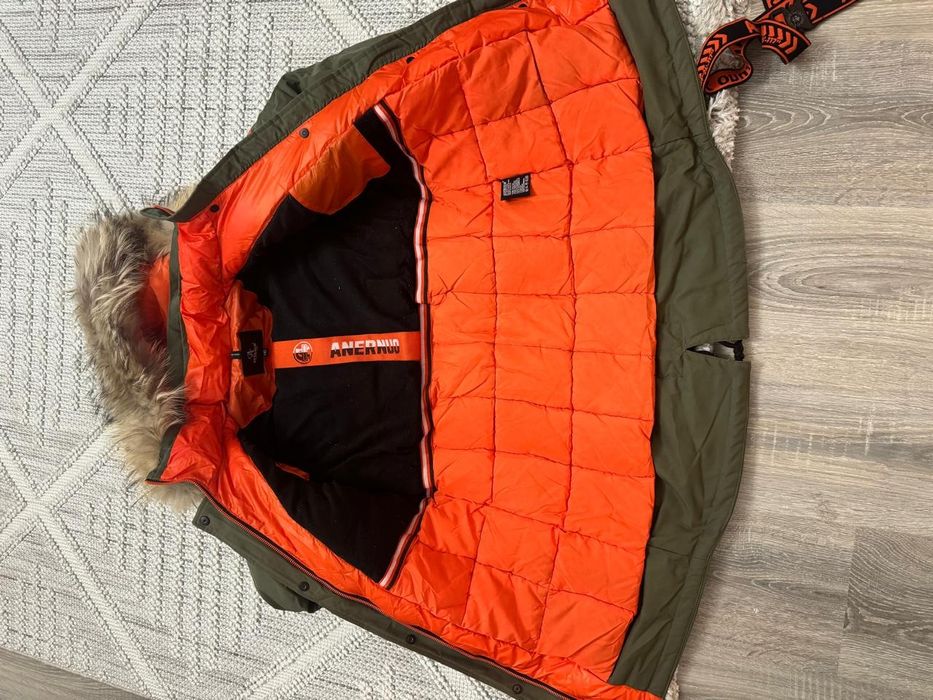 Детский пуховик зимний