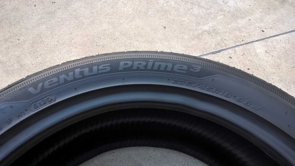 O anvelopa de vara 235 45 18 hankook ventus prime 3 profil 8 mm