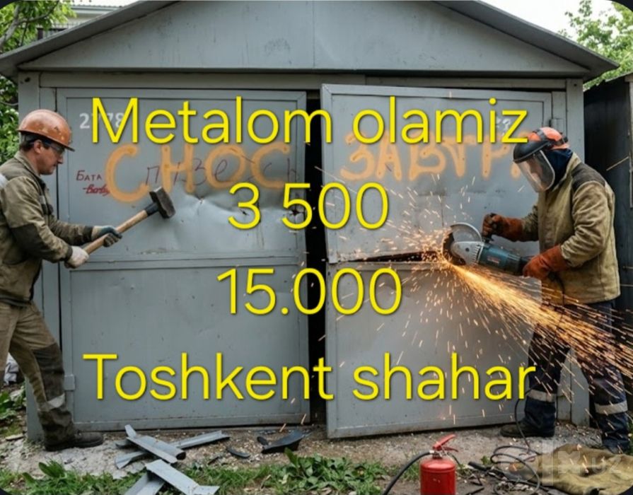 Metallom olamiz,Металлом perirobotka Toshkent metal metalolom металлом
