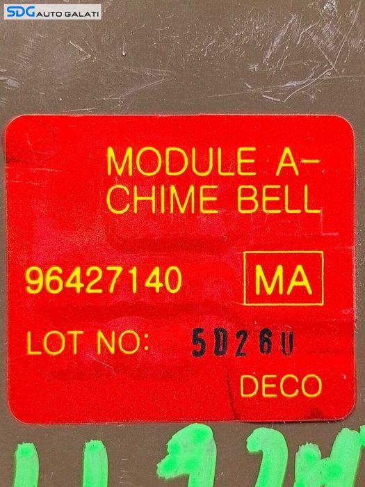 Unitate Modul Calculator Control Alarma Chevrolet Lacetti 2003 - 2012 Cod 96427140 [LR1335]