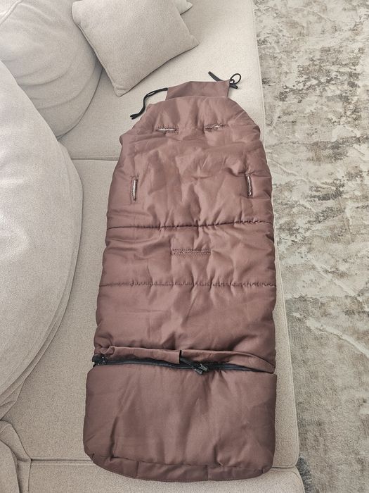 Конверт зимний на плотной натуральной овчине