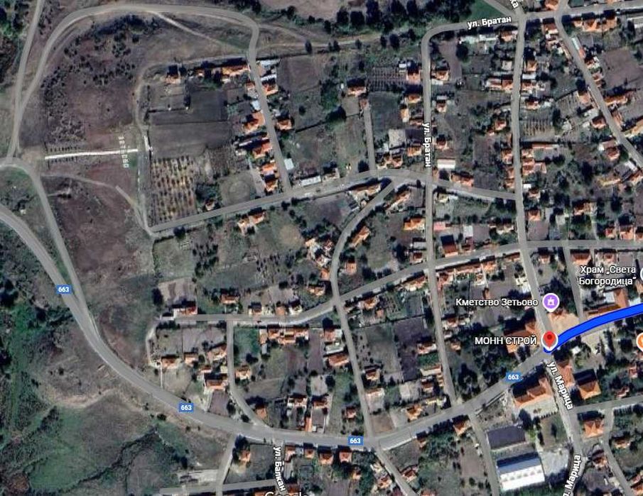 ПАРЦЕЛ / УПИ в село Зетьово обл. Стара Загора