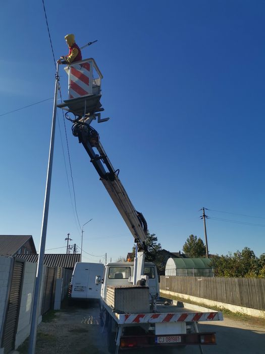 Nacela Prb, iluminat festiv, toaletări pomi, instalații electrice