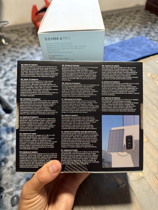 Camera de supraveghere cu incarcare solara WIFI 2K FHD