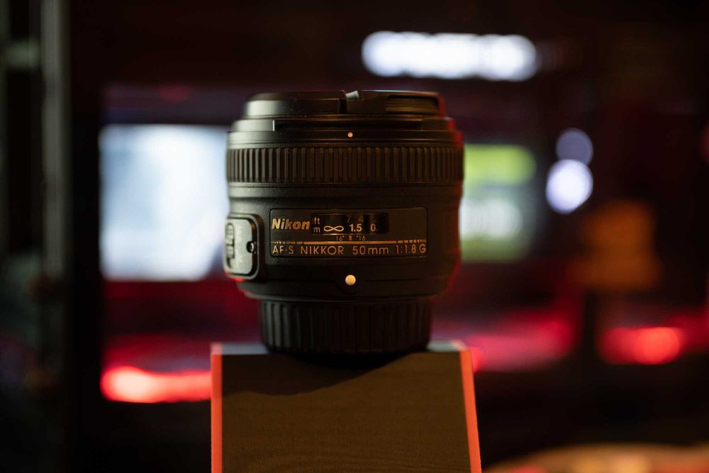 Obiectiv Nikon - 50mm - f1.8