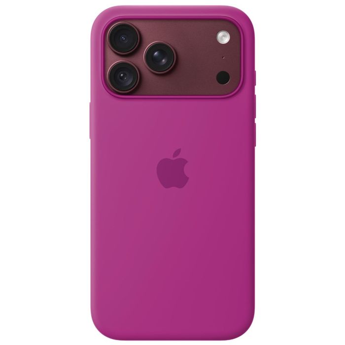 Husa Apple iPhone 18 Pro Silicon MagSafe Fucksia