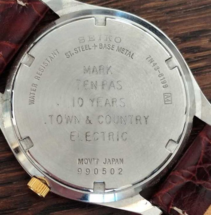 Оригинален мъжки винтидж часовник Seiko 7N43-8199