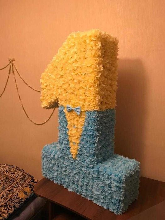 Объемная цифра 1