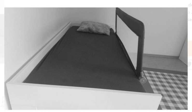 Protectie pat rabatabila pentru somiera adancita 150 cm Olmitos crem