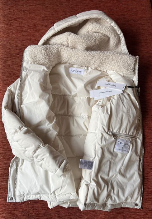 Calvin Klein НОВО Дамско М р. зимно яке Калвин Клайн CK Оригинал