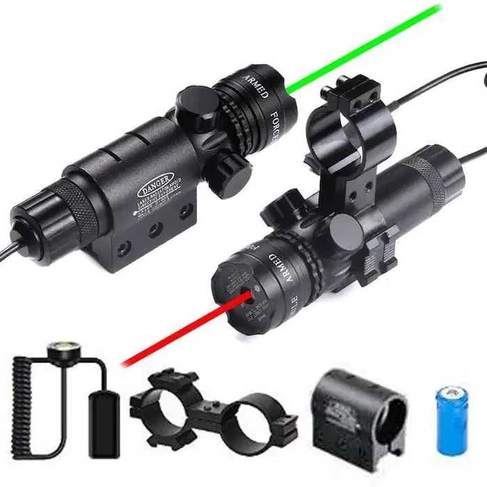 Indicator laser verde,punct de vedere 20 Rail,șină 20 mm reglabila,nou