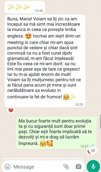 Meditatii Engleza Online –Individual - Prima sedinta GRATUITA