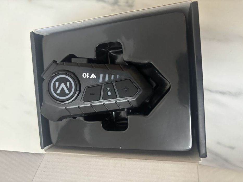 Cască moto/intercom Bluetooth V10 V12– Wireless, IPX6 Waterproof, Noise Reduction