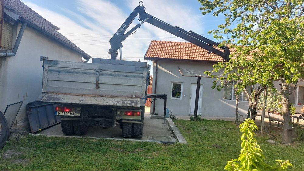 Товатен камион скания с кран