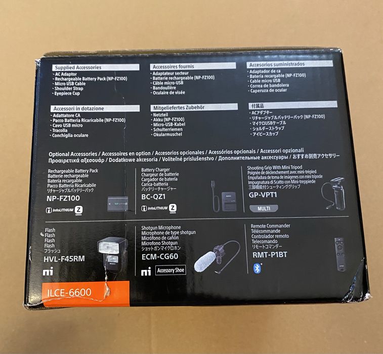 TOP ! Aparat foto Sony Alpha A6600 - NOU SIGILAT ! HD 4K Cybershot 7