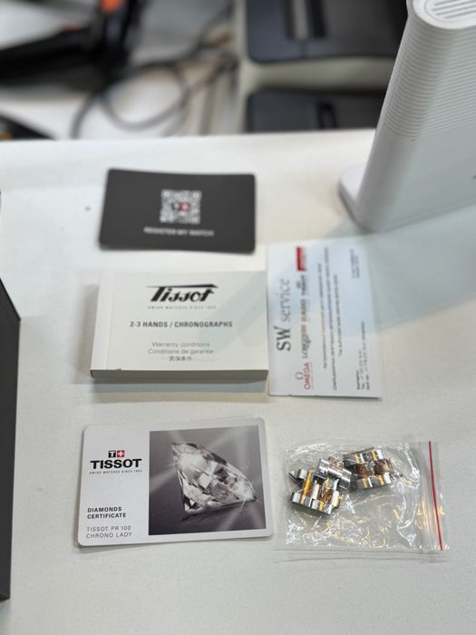 Часы Tissot с бриллиантами