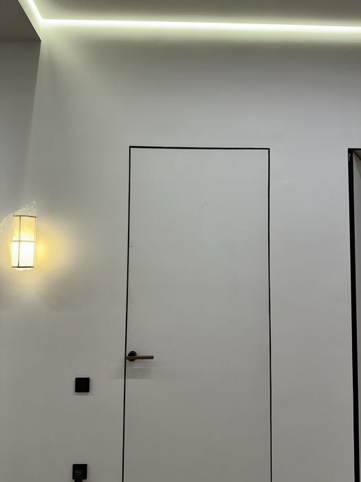 Установка скрытых дверей