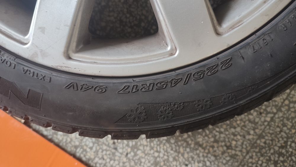 Джанти 17 цола с гуми