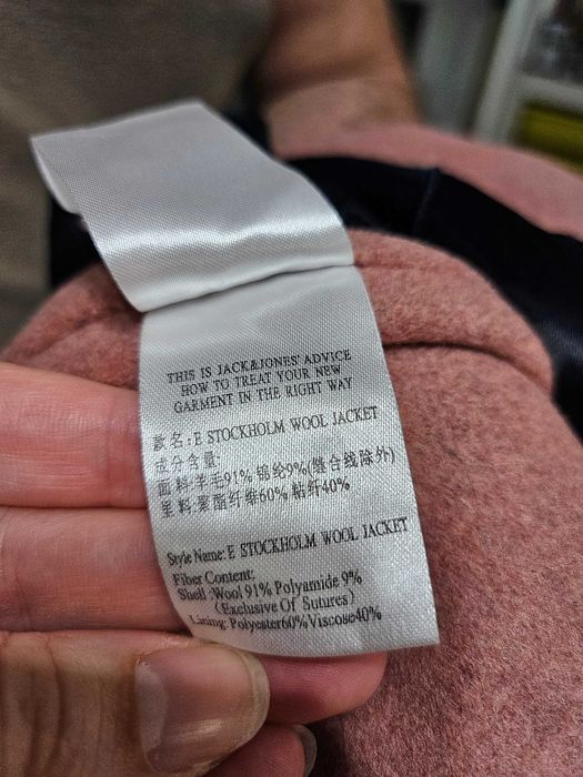 Palton Jack and Jones,  de primăvară
