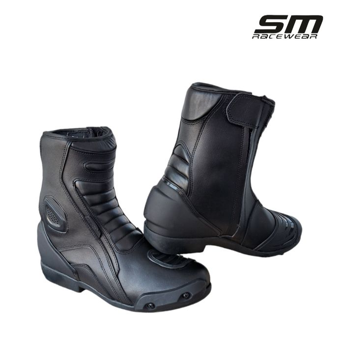 Cizme moto piele naturala SM Short marimea 40, 41, 42, 43, 44, 45 Noi!