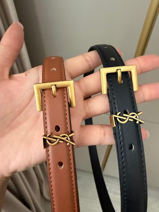 Curea piele naturala YSL