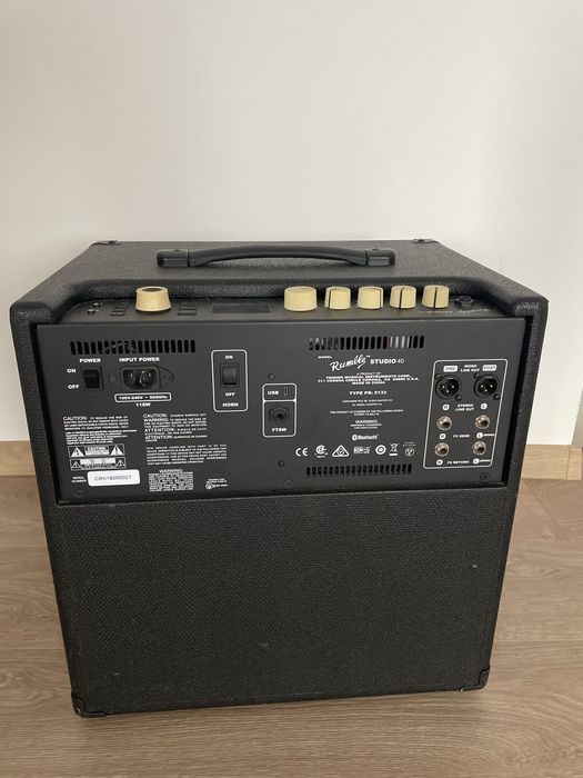 Combo Chitara Bass Fender Rumble Studio 40 (cub , amplificator)