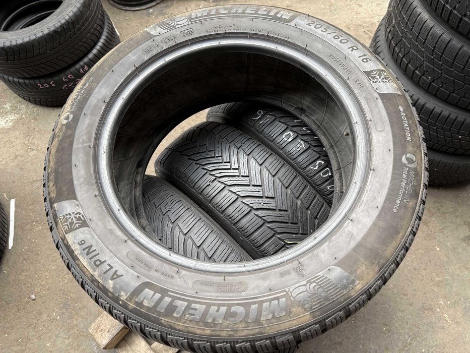 4x Anvelope Iarna 205/60 r16 M+S - Michelin Alpin 6