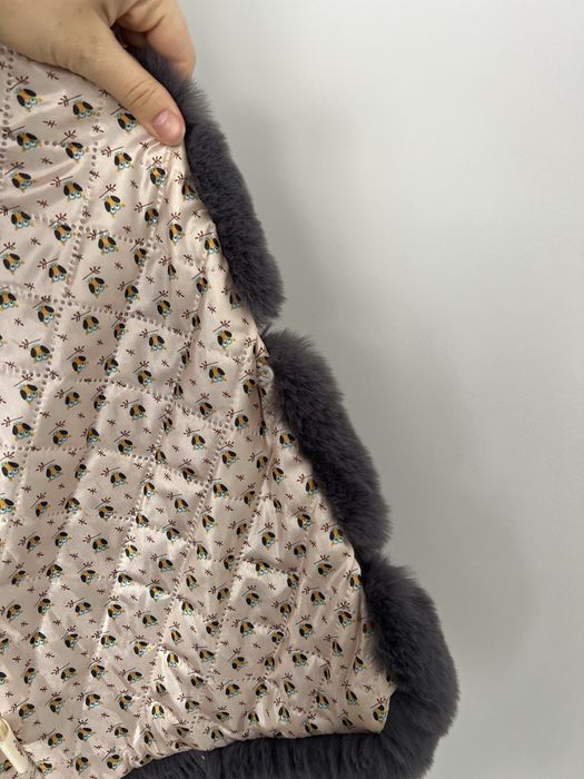 Vesta cu blana copii