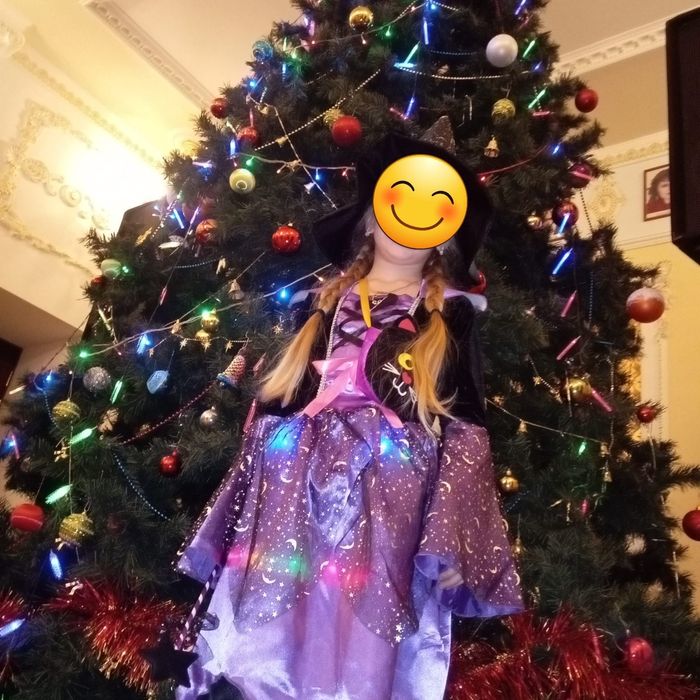 Костюм ведьмы новогодний