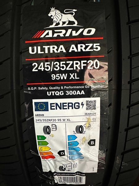 Летен спорт пакет ARIVO 245/35R20 95W XL 275/30R20 97W XL RUN FLAT