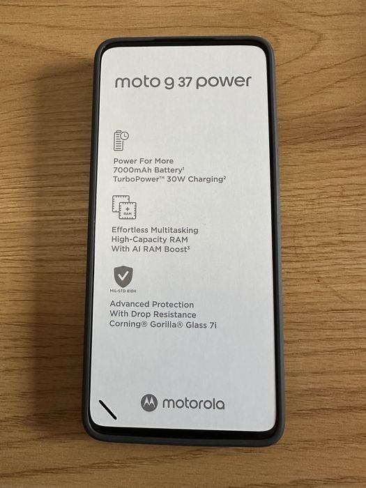 ЧИСТО НОВ Motorola Moto G37