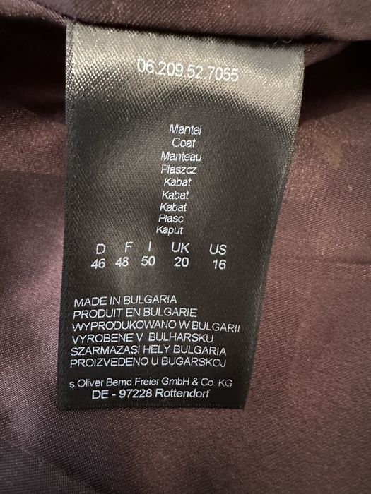 Palton Dama S’Oliver Nou